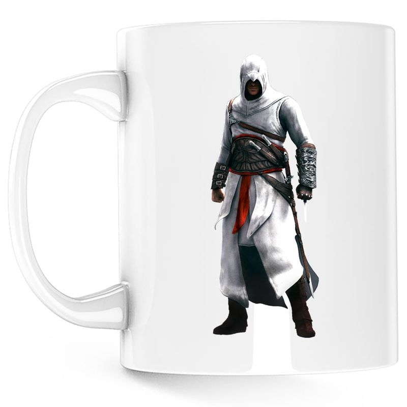Casa si Gradina - Bucatarie si vesela - Cani si pahare - Cani si cesti - Cana Assassin Creed Game Avatar Jedi, alba, 330 ml - Infinity.ro