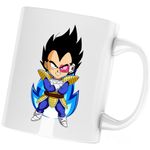 Casa si Gradina - Bucatarie si vesela - Cani si pahare - Cani si cesti - Cana Dragon Ball Z Vegeta Uragan Master, alba, 330 ml - Infinity.ro