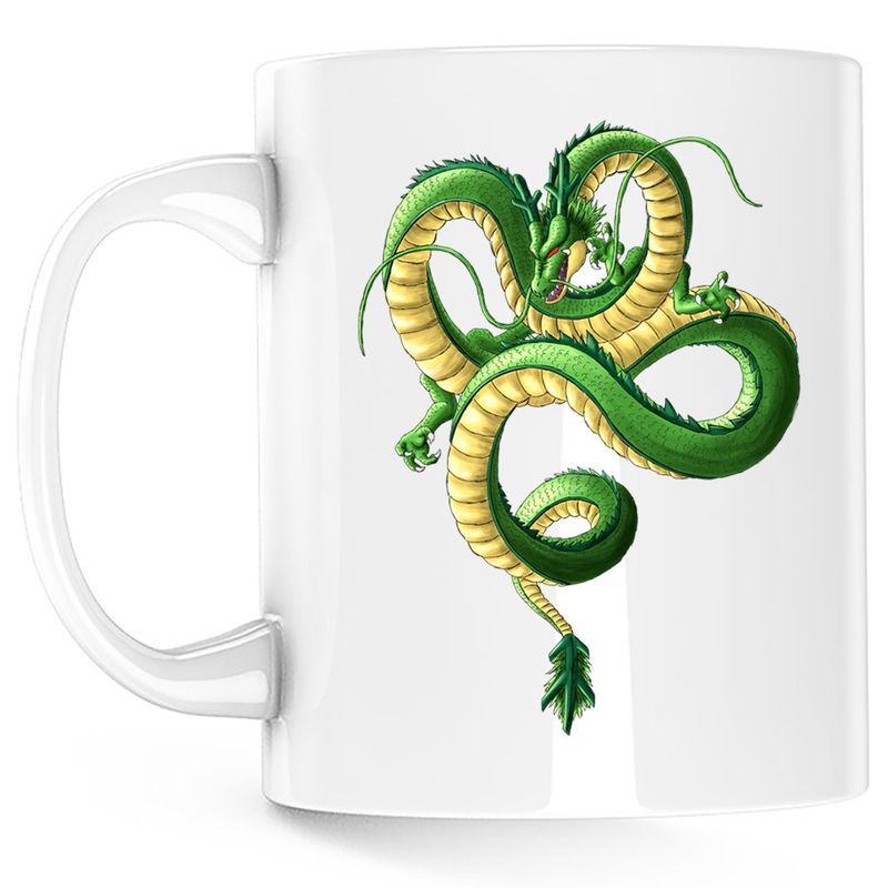Casa si Gradina - Bucatarie si vesela - Cani si pahare - Cani si cesti - Cana Dragonball Z Dragon Shenron Anaconda China, alba, 330 ml - Infinity.ro