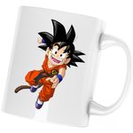 Casa si Gradina - Bucatarie si vesela - Cani si pahare - Cani si cesti - Cana Son Goku Dragon Ball Z Fortnite Kid Play, alba, 330 ml - Infinity.ro