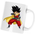 Casa si Gradina - Bucatarie si vesela - Cani si pahare - Cani si cesti - Cana Dragon Ball Son Goku Akira Toriyama, alba, 330 ml - Infinity.ro