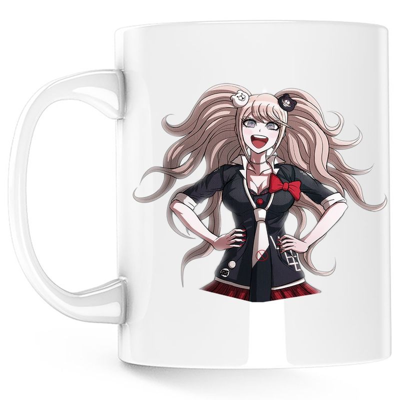 Casa si Gradina - Bucatarie si vesela - Cani si pahare - Cani si cesti - Cana Danganronpa Dark Anime Junko Enoshima, alba, 330 ml - Infinity.ro