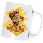 Casa si Gradina - Bucatarie si vesela - Cani si pahare - Cani si cesti - Cana Billie Eilish Fortnite Take The L, alba, 330 ml - Infinity.ro