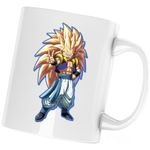 Casa si Gradina - Bucatarie si vesela - Cani si pahare - Cani si cesti - Cana Dragon Ball Z Gotenks Akira Toriyama DBZ, alba, 330 ml - Infinity.ro