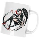Casa si Gradina - Bucatarie si vesela - Cani si pahare - Cani si cesti - Cana Danganronpa Celestia Ludenberg Ultimate Gambler, alba, 330 ml - Infinity.ro