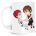 Casa si Gradina - Bucatarie si vesela - Cani si pahare - Cani si cesti - Cana Kuroko no Basket Tetsuya Chibi Anime, alba, 330 ml - Infinity.ro