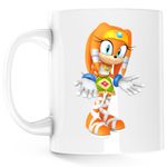 Casa si Gradina - Bucatarie si vesela - Cani si pahare - Cani si cesti - Cana Tikal Sonic the Hedgehog 3D Chaos, alba, 330 ml - Infinity.ro