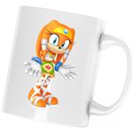 Casa si Gradina - Bucatarie si vesela - Cani si pahare - Cani si cesti - Cana Tikal Sonic the Hedgehog 3D Chaos, alba, 330 ml - Infinity.ro
