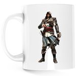 Casa si Gradina - Bucatarie si vesela - Cani si pahare - Cani si cesti - Cana Assasin's Creed Master Ezio Auditore, alba, 330 ml - Infinity.ro