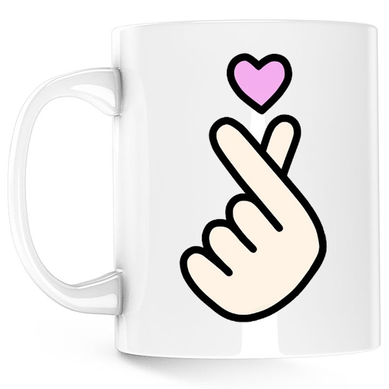 Casa si Gradina - Bucatarie si vesela - Cani si pahare - Cani si cesti - Cana TS Heart Finger Blood Sweat Tears, alba, 330 ml - Infinity.ro