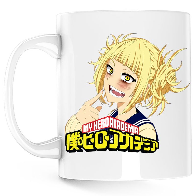 Casa si Gradina - Bucatarie si vesela - Cani si pahare - Cani si cesti - Cana Hero Academia Himiko Toga Anime Girl, alba, 330 ml - Infinity.ro