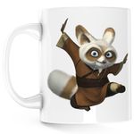 Casa si Gradina - Bucatarie si vesela - Cani si pahare - Cani si cesti - Cana Master Shifu Kung Fu Panda Instructor Profesor, alba, 330 ml - Infinity.ro