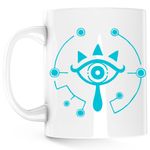 Casa si Gradina - Bucatarie si vesela - Cani si pahare - Cani si cesti - Cana Legend of Zelda Eye of Truth, alba, 330 ml - Infinity.ro