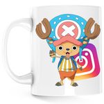 Casa si Gradina - Bucatarie si vesela - Cani si pahare - Cani si cesti - Cana One Piece Tony Chopper Insta Creator Instagram, alba, 330 ml - Infinity.ro