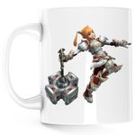 Casa si Gradina - Bucatarie si vesela - Cani si pahare - Cani si cesti - Cana Lineage II Dwarf Lady Server Aion, alba, 330 ml - Infinity.ro