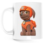Casa si Gradina - Bucatarie si vesela - Cani si pahare - Cani si cesti - Cana Paw Patrol Zuma Labrador Puppy, alba, 330 ml - Infinity.ro