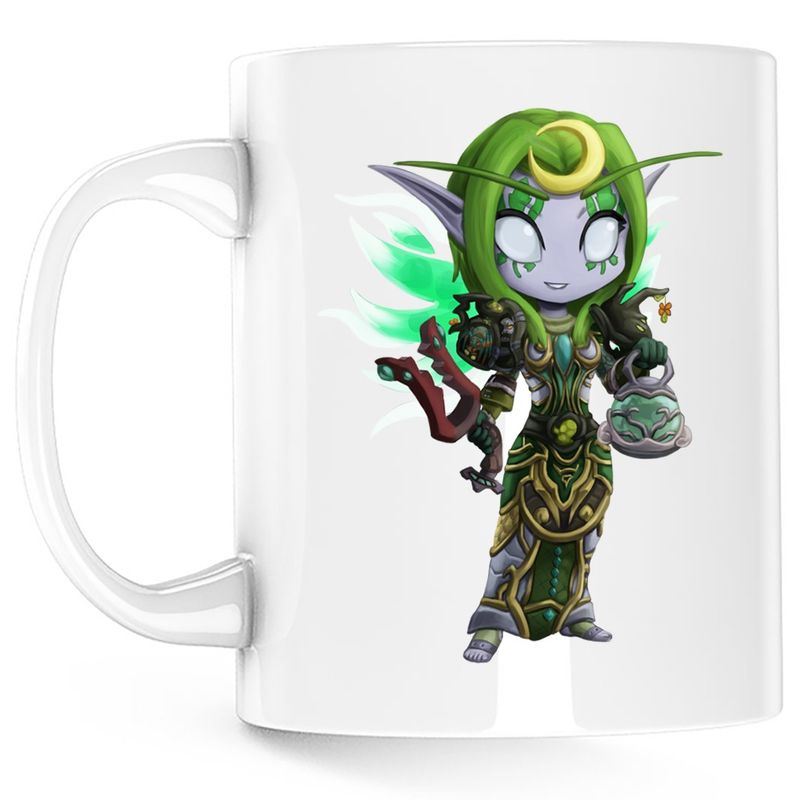 Casa si Gradina - Bucatarie si vesela - Cani si pahare - Cani si cesti - Cana Warcraft Goblin Fanart WoW, alba, 330 ml - Infinity.ro