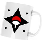 Casa si Gradina - Bucatarie si vesela - Cani si pahare - Cani si cesti - Cana Naruto Logo Itachi Uchiha Symbol, alba, 330 ml - Infinity.ro