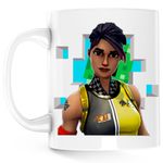 Casa si Gradina - Bucatarie si vesela - Cani si pahare - Cani si cesti - Cana Whiplash Fortnite Minecraft, alba, 330 ml - Infinity.ro