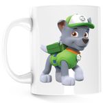 Casa si Gradina - Bucatarie si vesela - Cani si pahare - Cani si cesti - Cana Paw Patrol Rock Catel Medic Doctor, alba, 330 ml - Infinity.ro