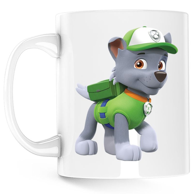 Casa si Gradina - Bucatarie si vesela - Cani si pahare - Cani si cesti - Cana Paw Patrol Rock Catel Medic Doctor, alba, 330 ml - Infinity.ro