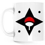 Casa si Gradina - Bucatarie si vesela - Cani si pahare - Cani si cesti - Cana Naruto Logo Itachi Uchiha Symbol, alba, 330 ml - Infinity.ro