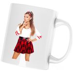 Casa si Gradina - Bucatarie si vesela - Cani si pahare - Cani si cesti - Cana Merch Ariana Grande Cloud 7 Rings, alba, 330 ml - Infinity.ro