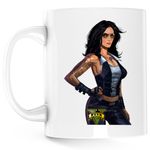 Casa si Gradina - Bucatarie si vesela - Cani si pahare - Cani si cesti - Cana Gangster Women GTA, alba, 330 ml - Infinity.ro