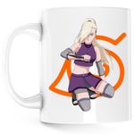 Casa si Gradina - Bucatarie si vesela - Cani si pahare - Cani si cesti - Cana Naruto Ino Yamanaka Sakura Anime Girl Manga, alba, 330 ml - Infinity.ro