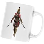 Casa si Gradina - Bucatarie si vesela - Cani si pahare - Cani si cesti - Cana Assassin's Creed Odyssey Sparta, alba, 330 ml - Infinity.ro