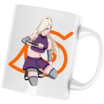 Casa si Gradina - Bucatarie si vesela - Cani si pahare - Cani si cesti - Cana Naruto Ino Yamanaka Sakura Anime Girl Manga, alba, 330 ml - Infinity.ro