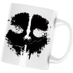 Casa si Gradina - Bucatarie si vesela - Cani si pahare - Cani si cesti - Cana Call of Duty Black Mask Ghosts Skull, alba, 330 ml - Infinity.ro
