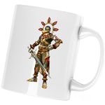Casa si Gradina - Bucatarie si vesela - Cani si pahare - Cani si cesti - Cana Lineage Half Orc Ranger Clan Dynasty, alba, 330 ml - Infinity.ro