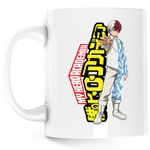 Casa si Gradina - Bucatarie si vesela - Cani si pahare - Cani si cesti - Cana Manga Superhero Todoroki Hero Academia Anime, alba, 330 ml - Infinity.ro