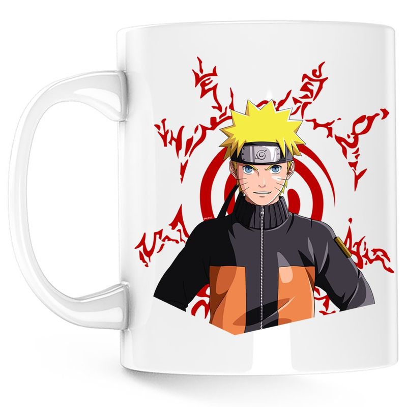 Casa si Gradina - Bucatarie si vesela - Cani si pahare - Cani si cesti - Cana Naruto Boruto Taekwondo Anime Manga, alba, 330 ml - Infinity.ro