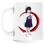Casa si Gradina - Bucatarie si vesela - Cani si pahare - Cani si cesti - Cana Demon Slayer Kanao Tsuyuri Dark Manga, alba, 330 ml - Infinity.ro