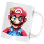Casa si Gradina - Bucatarie si vesela - Cani si pahare - Cani si cesti - Cana Super Mario Bros Batut Sange 3D Odyssey, alba, 330 ml - Infinity.ro