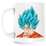 Casa si Gradina - Bucatarie si vesela - Cani si pahare - Cani si cesti - Cana Dragon Ball Z Goku Craciun Anime Christmas, alba, 330 ml - Infinity.ro