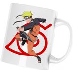 Casa si Gradina - Bucatarie si vesela - Cani si pahare - Cani si cesti - Cana Naruto Ninja Master Copil Chibi Anime, alba, 330 ml - Infinity.ro