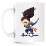 Casa si Gradina - Bucatarie si vesela - Cani si pahare - Cani si cesti - Cana League of Legends Yasuo Unforgiven LoL, alba, 330 ml - Infinity.ro
