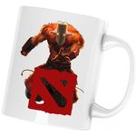 Casa si Gradina - Bucatarie si vesela - Cani si pahare - Cani si cesti - Cana Dota 2 Hero Juggernaut Master Killer Dota2, alba, 330 ml - Infinity.ro