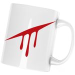 Casa si Gradina - Bucatarie si vesela - Cani si pahare - Cani si cesti - Cana Age of Empires Horror Blood Halloween Killer, alba, 330 ml - Infinity.ro