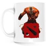 Casa si Gradina - Bucatarie si vesela - Cani si pahare - Cani si cesti - Cana Dota 2 Hero Juggernaut Master Killer Dota2, alba, 330 ml - Infinity.ro