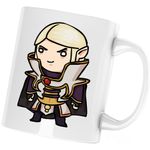 Casa si Gradina - Bucatarie si vesela - Cani si pahare - Cani si cesti - Cana Dota 2 Invoker Trainer Chibi Fan Art, alba, 330 ml - Infinity.ro