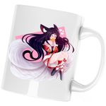 Casa si Gradina - Bucatarie si vesela - Cani si pahare - Cani si cesti - Cana Ahri League of Legends LoL Nine Tailed Fox, alba, 330 ml - Infinity.ro
