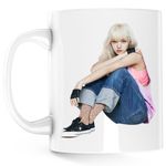 Casa si Gradina - Bucatarie si vesela - Cani si pahare - Cani si cesti - Cana Whistle Lisa Blackpink Kpop K Pop, alba, 330 ml - Infinity.ro