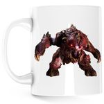 Casa si Gradina - Bucatarie si vesela - Cani si pahare - Cani si cesti - Cana Quake Rage Doom Bethesda Softworks Video, alba, 330 ml - Infinity.ro