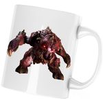 Casa si Gradina - Bucatarie si vesela - Cani si pahare - Cani si cesti - Cana Quake Rage Doom Bethesda Softworks Video, alba, 330 ml - Infinity.ro