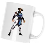 Casa si Gradina - Bucatarie si vesela - Cani si pahare - Cani si cesti - Cana Mortal Kombat Raiden Scorpion SuperHero Forever, alba, 330 ml - Infinity.ro