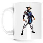 Casa si Gradina - Bucatarie si vesela - Cani si pahare - Cani si cesti - Cana Mortal Kombat Raiden Scorpion SuperHero Forever, alba, 330 ml - Infinity.ro